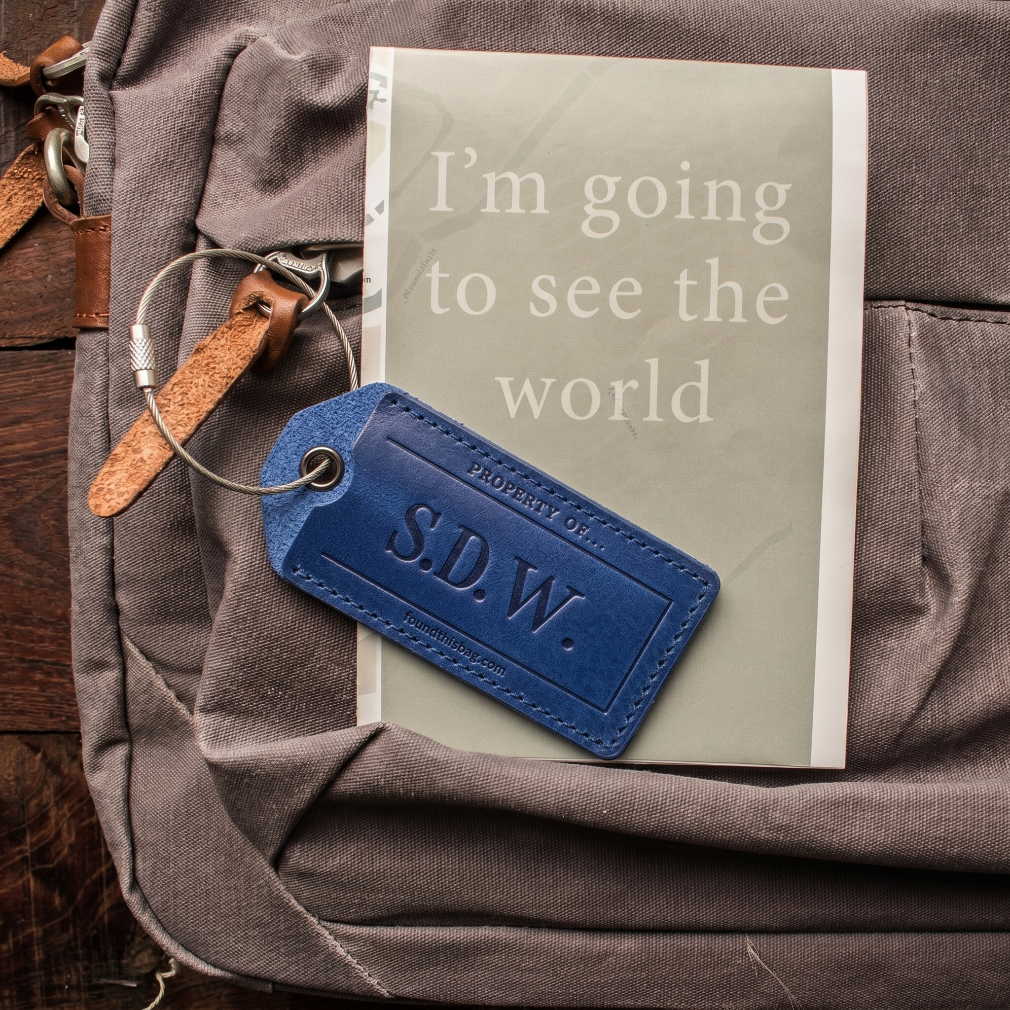 Bruno Luggage Tag | PROPERTY OF...