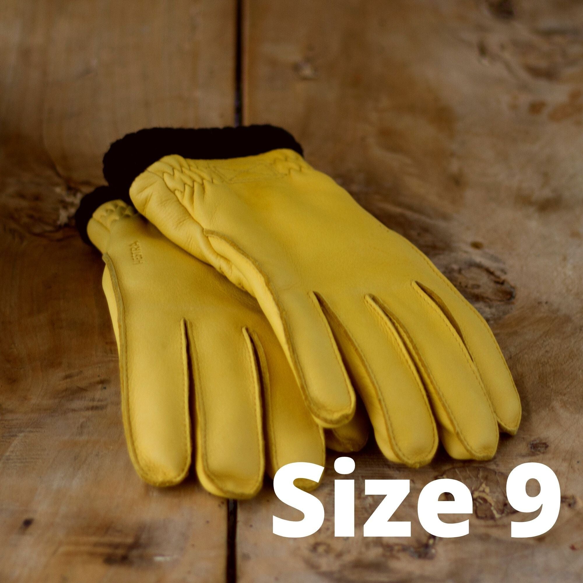 Gloves Deerskin Primaloft - YELLOW