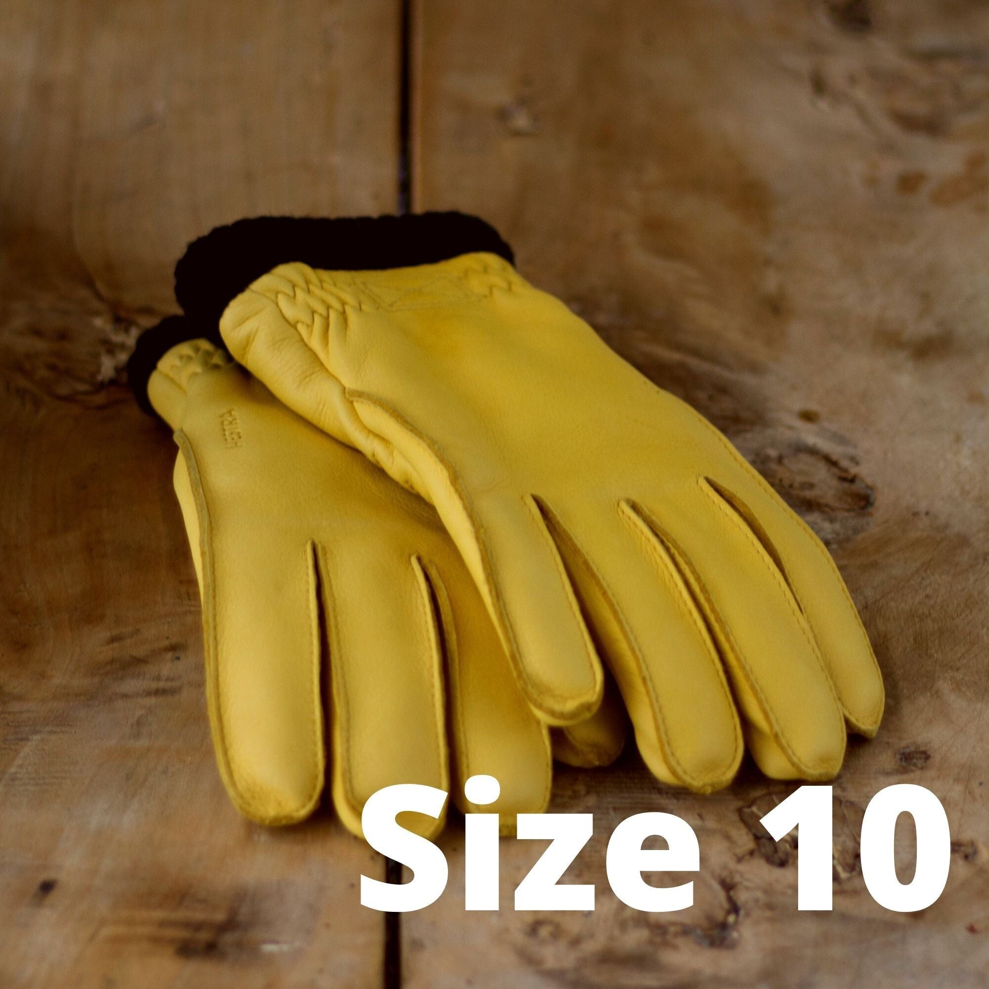 Gloves Deerskin Primaloft - YELLOW