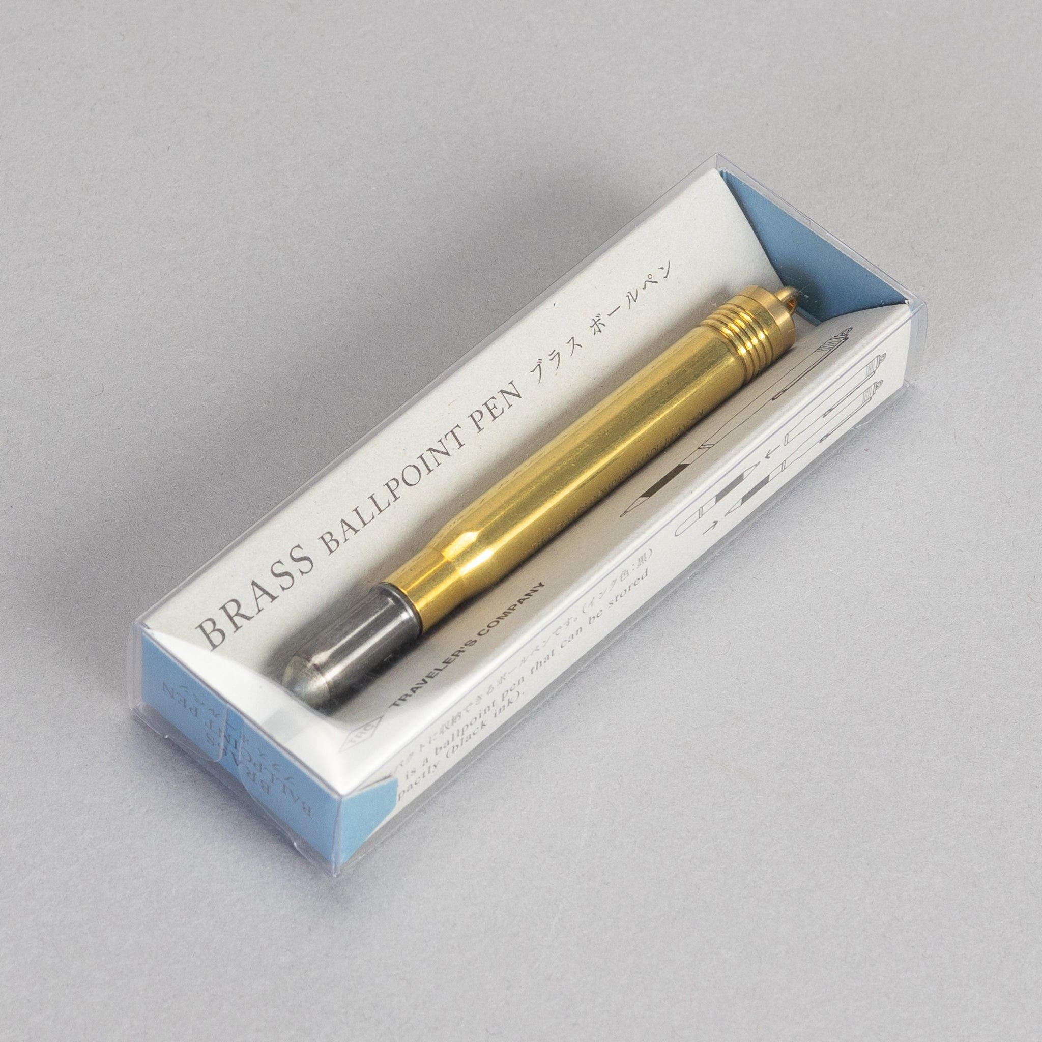 Ballpoint Bullet-Pen Brass – PROPERTY OF
