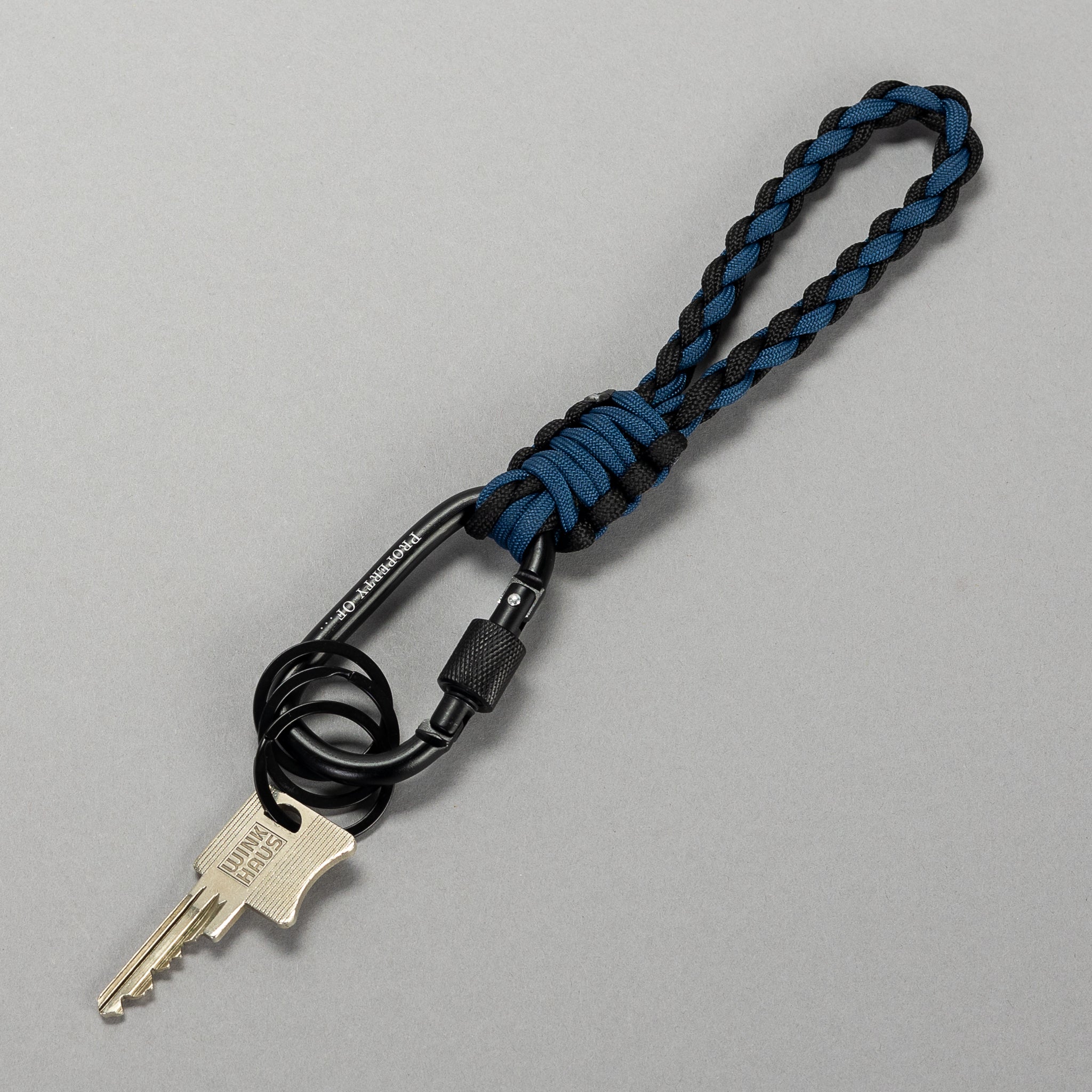 Ash Keychain | Rope Lanyard with Carabiner – PROPERTY OF