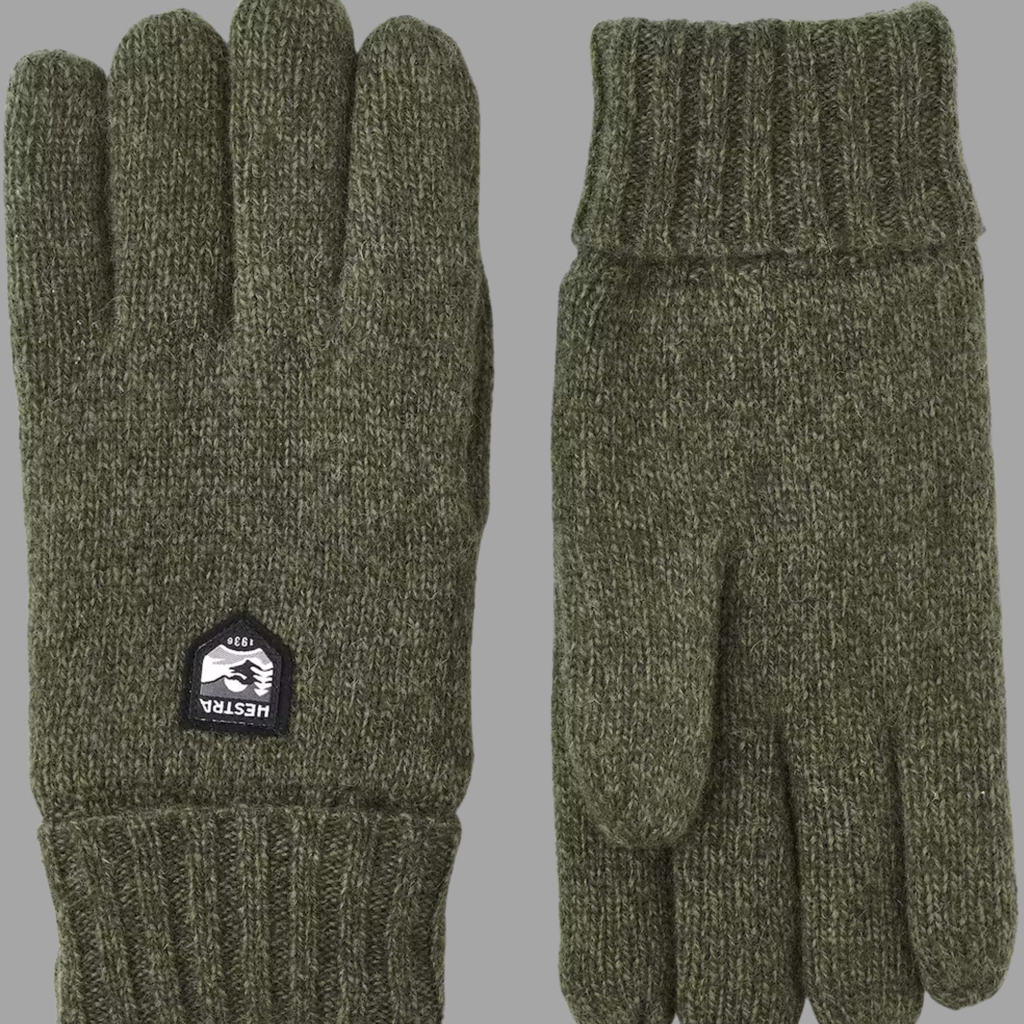 Basic Wool Glove - Olive