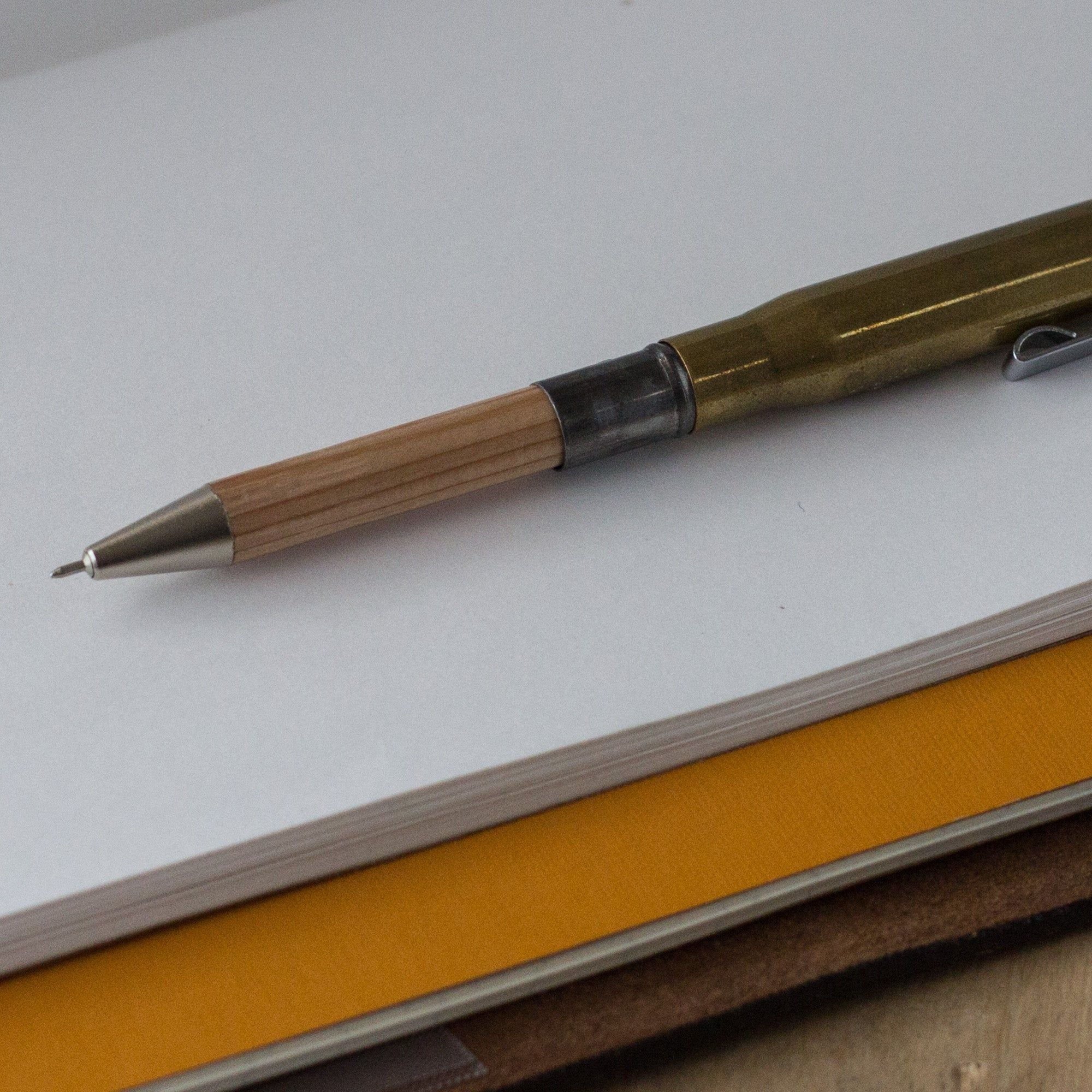 Ballpoint Bullet-Pen Brass – PROPERTY OF