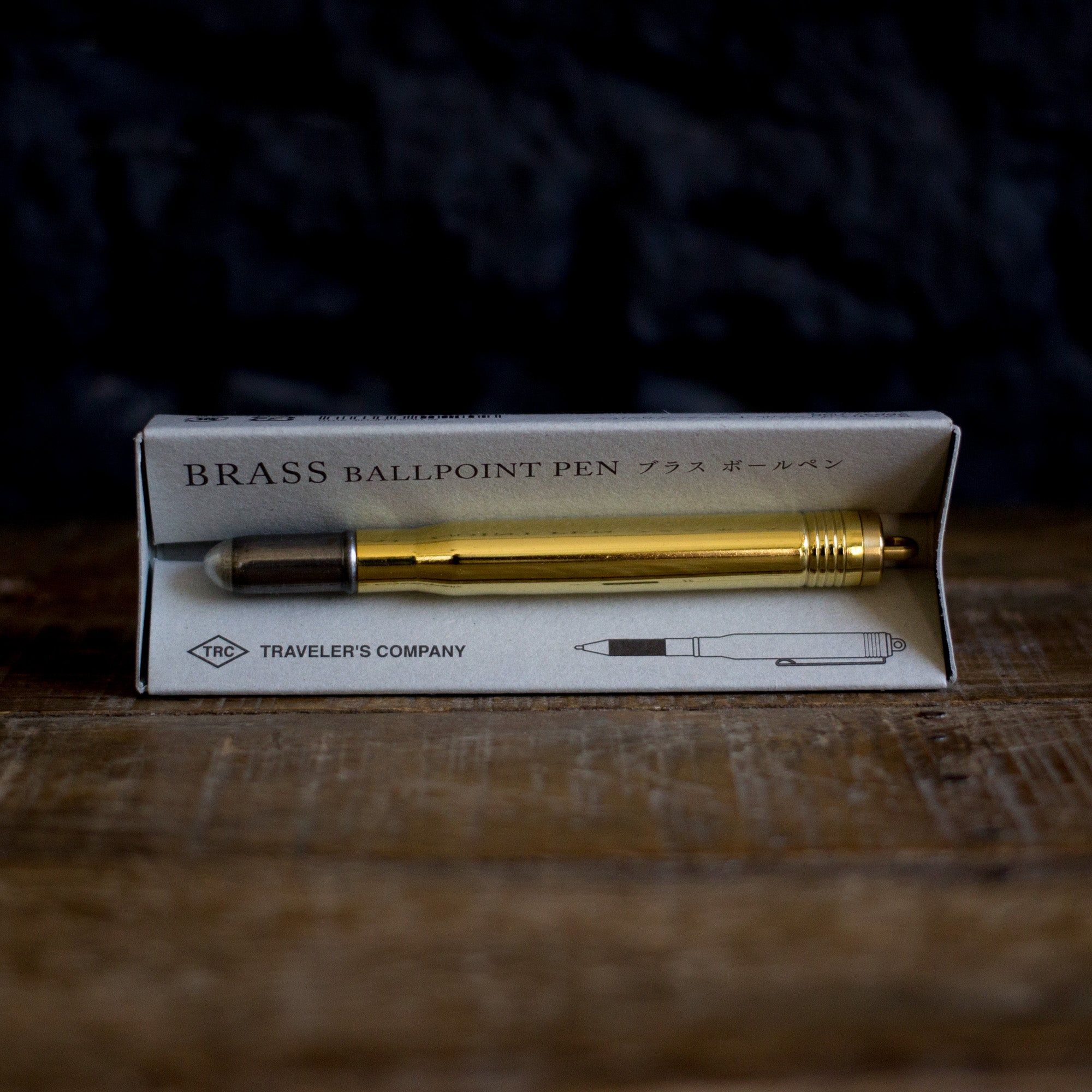 BRASS BALL POINT PEN traveler’s star版