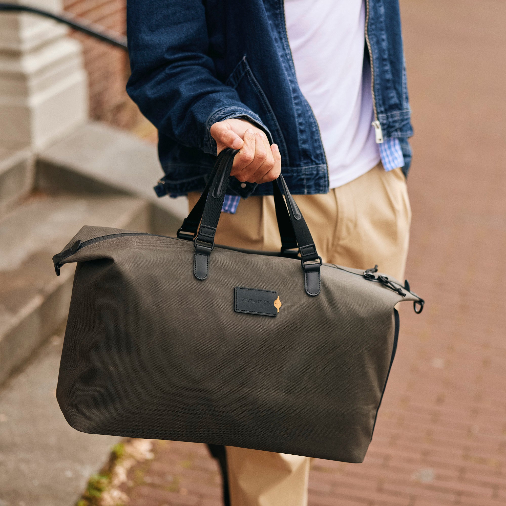 Mikko Overnight Bag 26L | Waxed Duffel – PROPERTY OF
