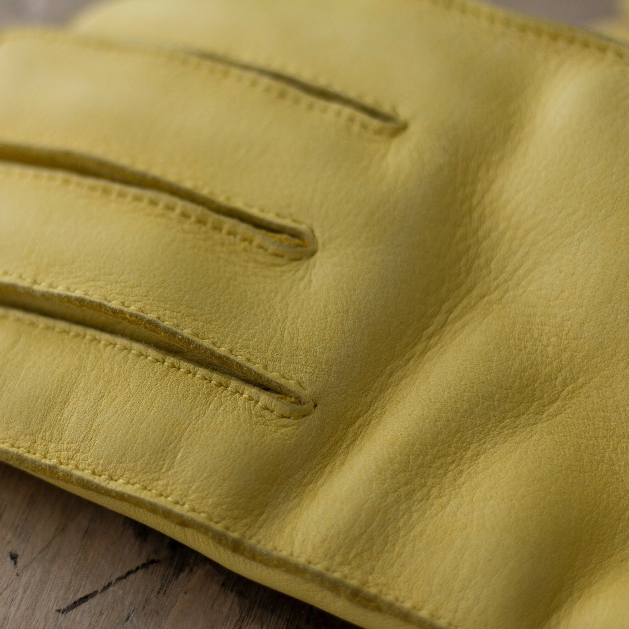 Gloves Deerskin Primaloft - YELLOW