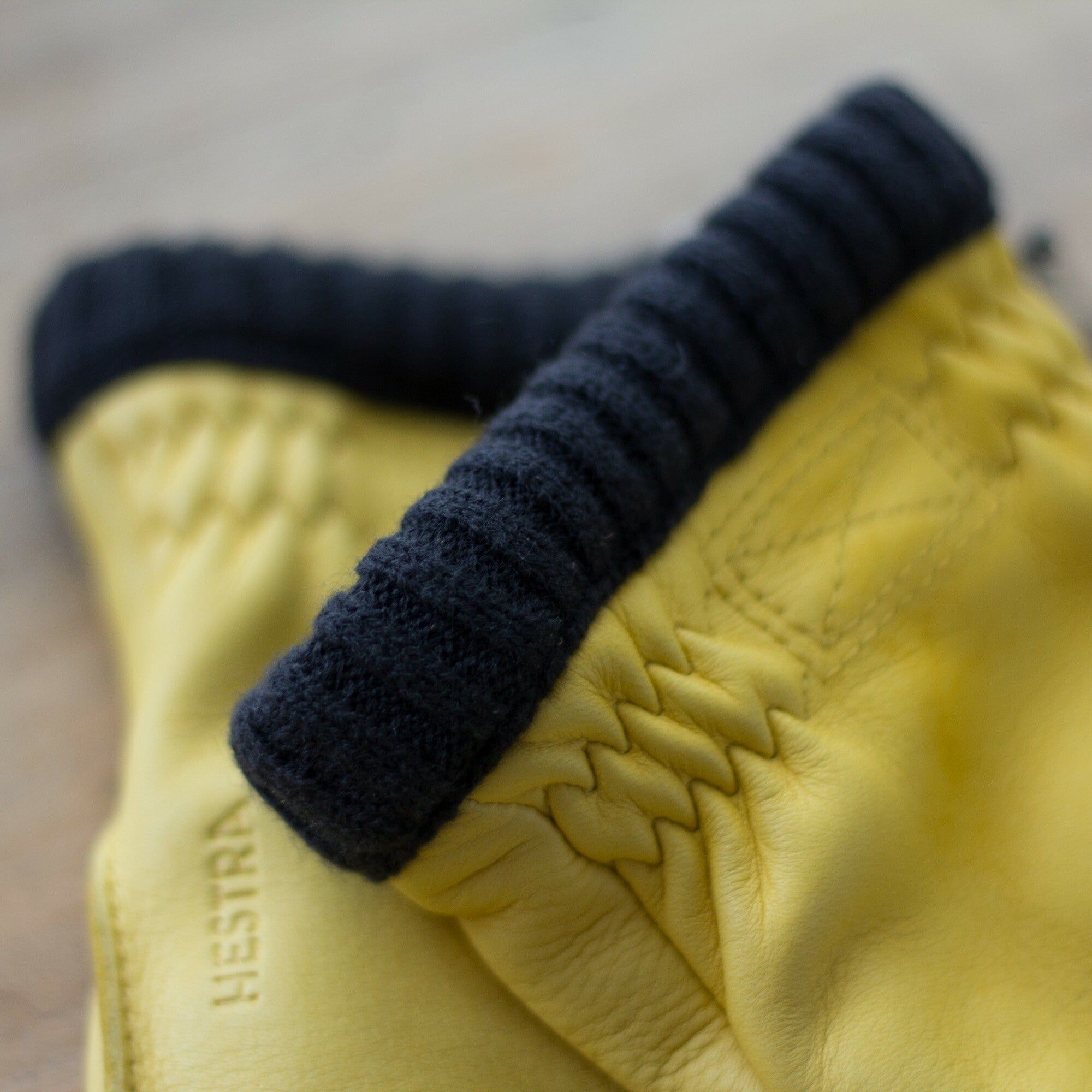 Gloves Deerskin Primaloft - YELLOW