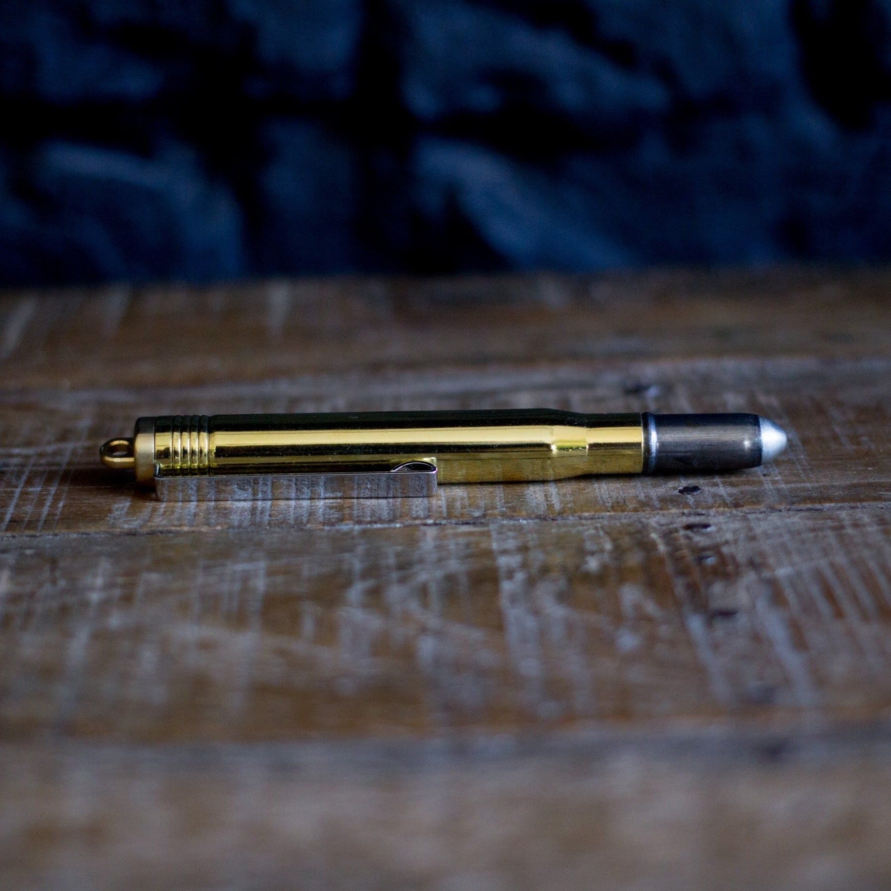 Ballpoint Bullet-Pen Brass – PROPERTY OF