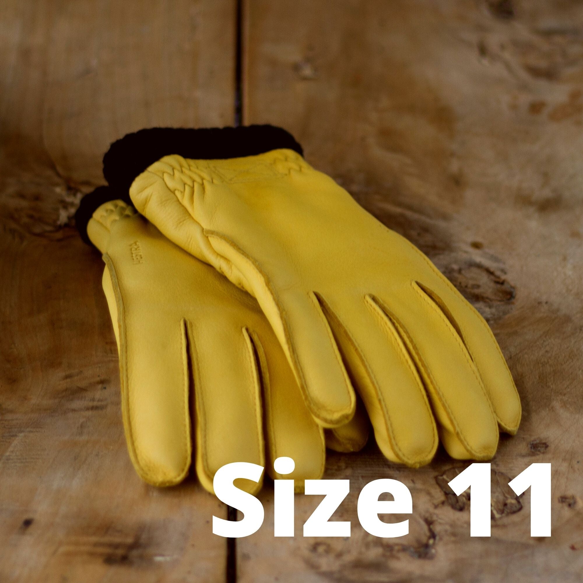 Gloves Deerskin Primaloft - YELLOW