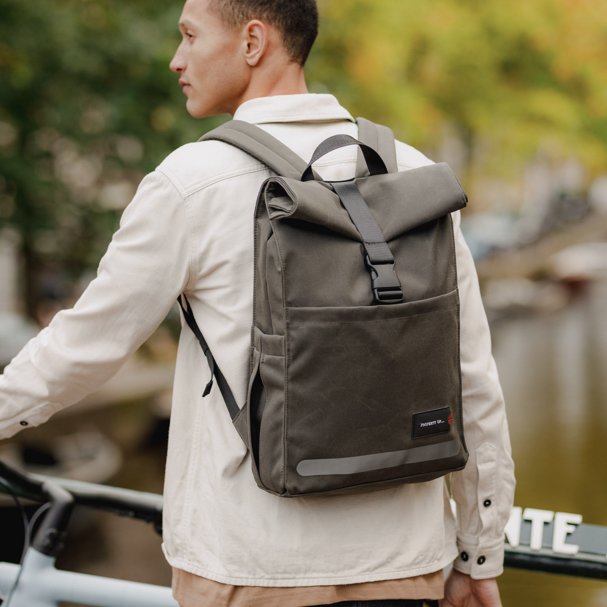 James Roll-Down Backpack – PROPERTY OF